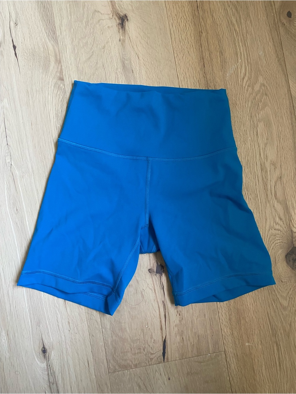 lululemon athletica High-Waist Bike Shorts - Teal Blue